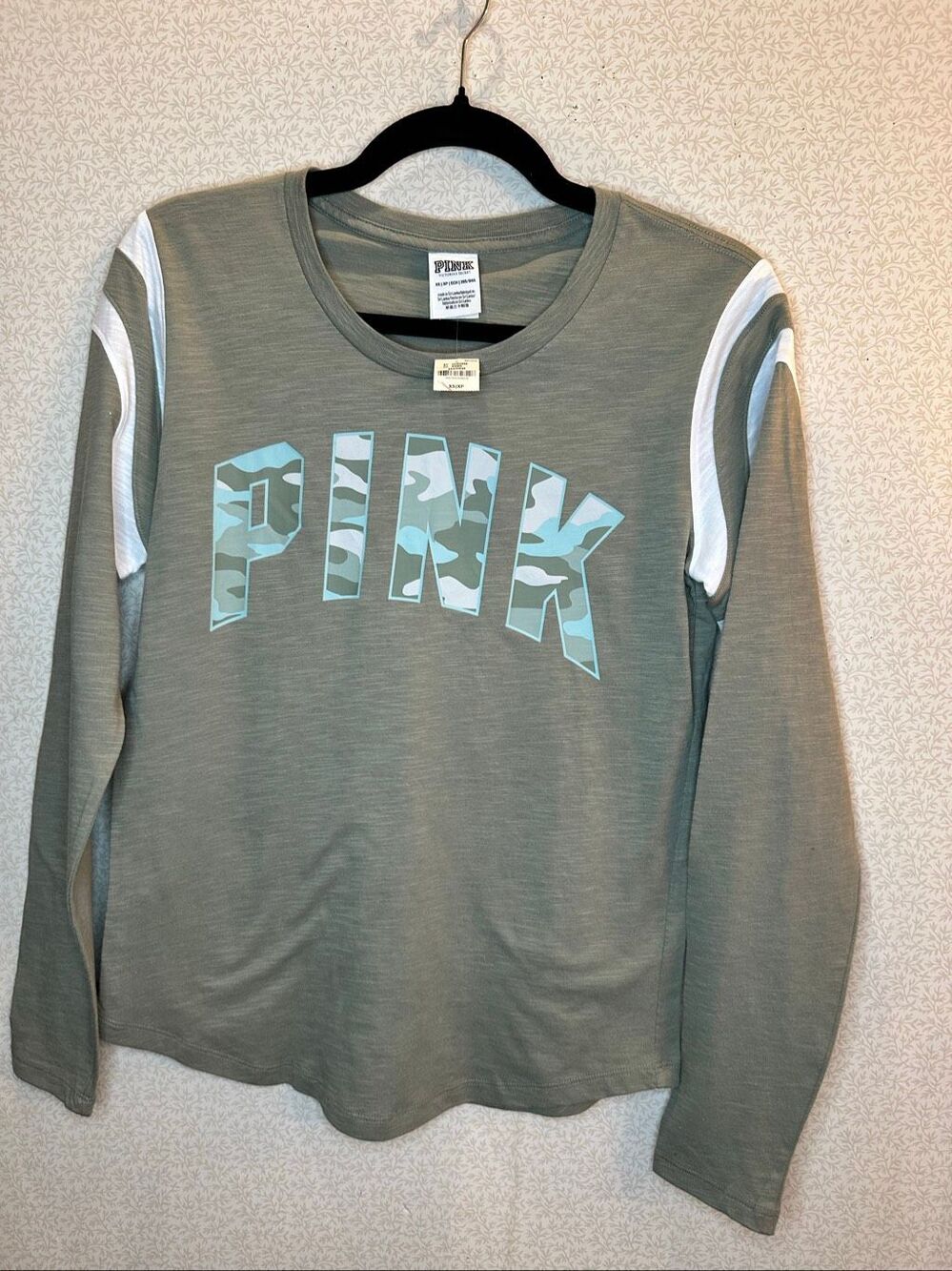 NWT Pink Victoria’s Secret longsleeve tee